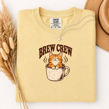 The same design on a Butter shirt
